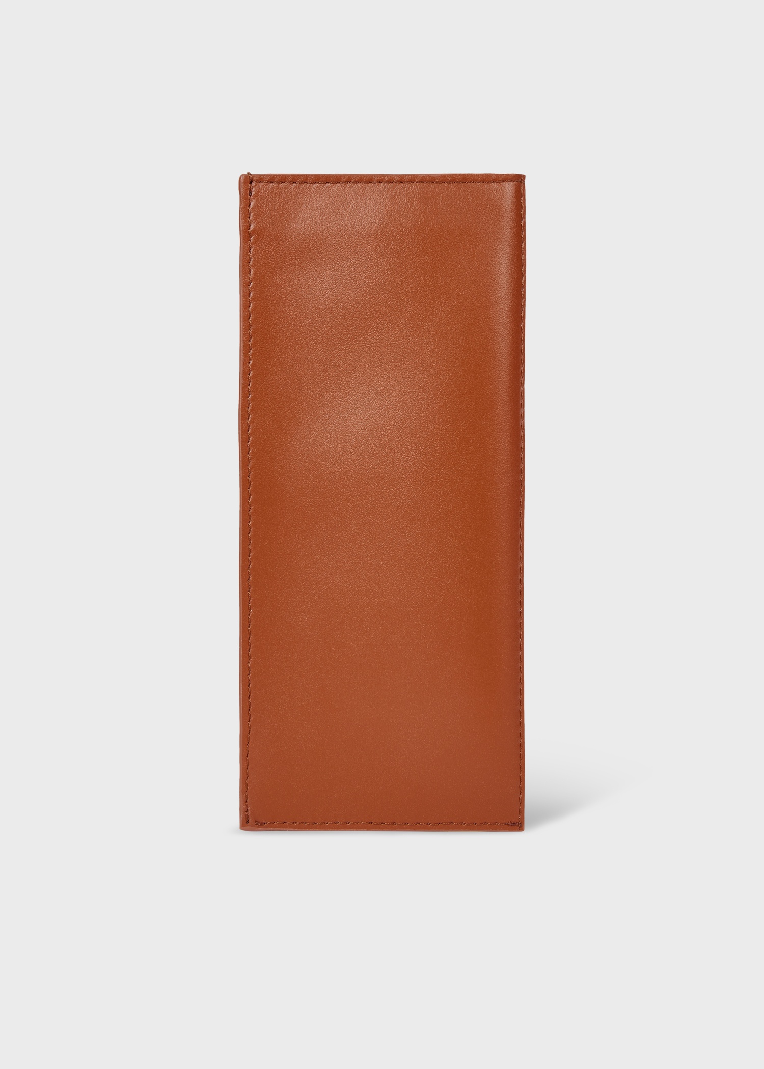 Tan 'Signature Stripe' Trim Glasses Case - 2