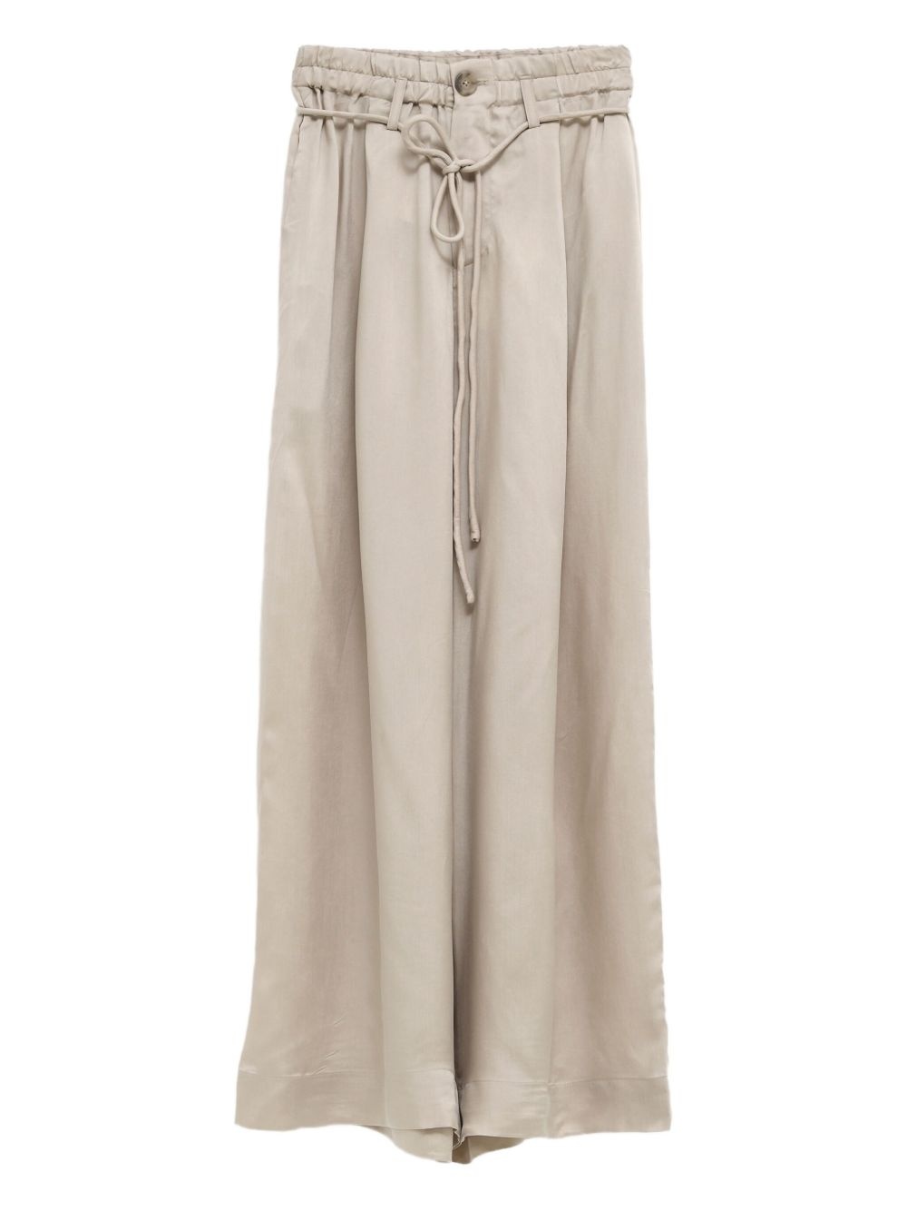 elasticated-waistband trousers - 1