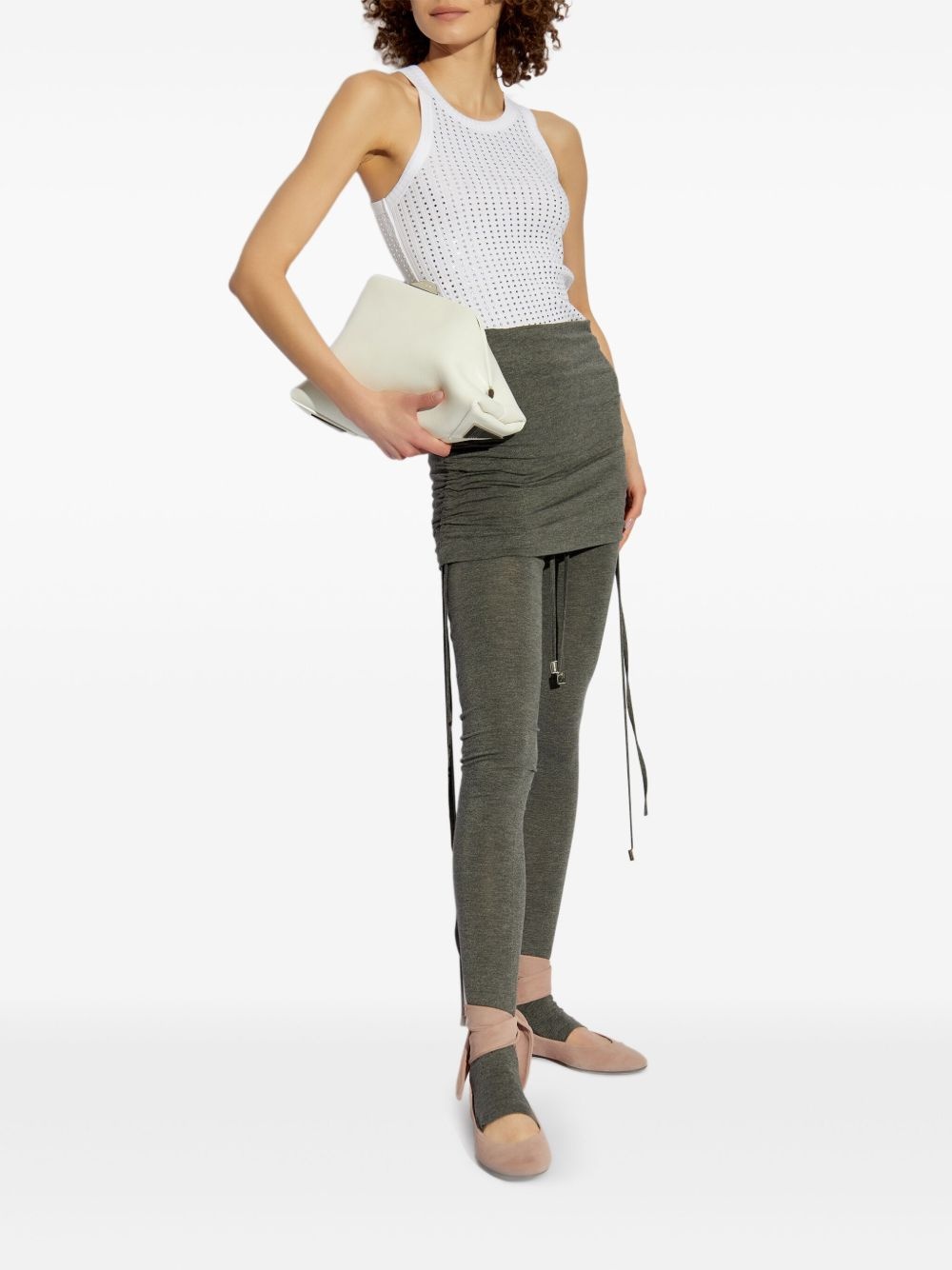 layered leggings - 2