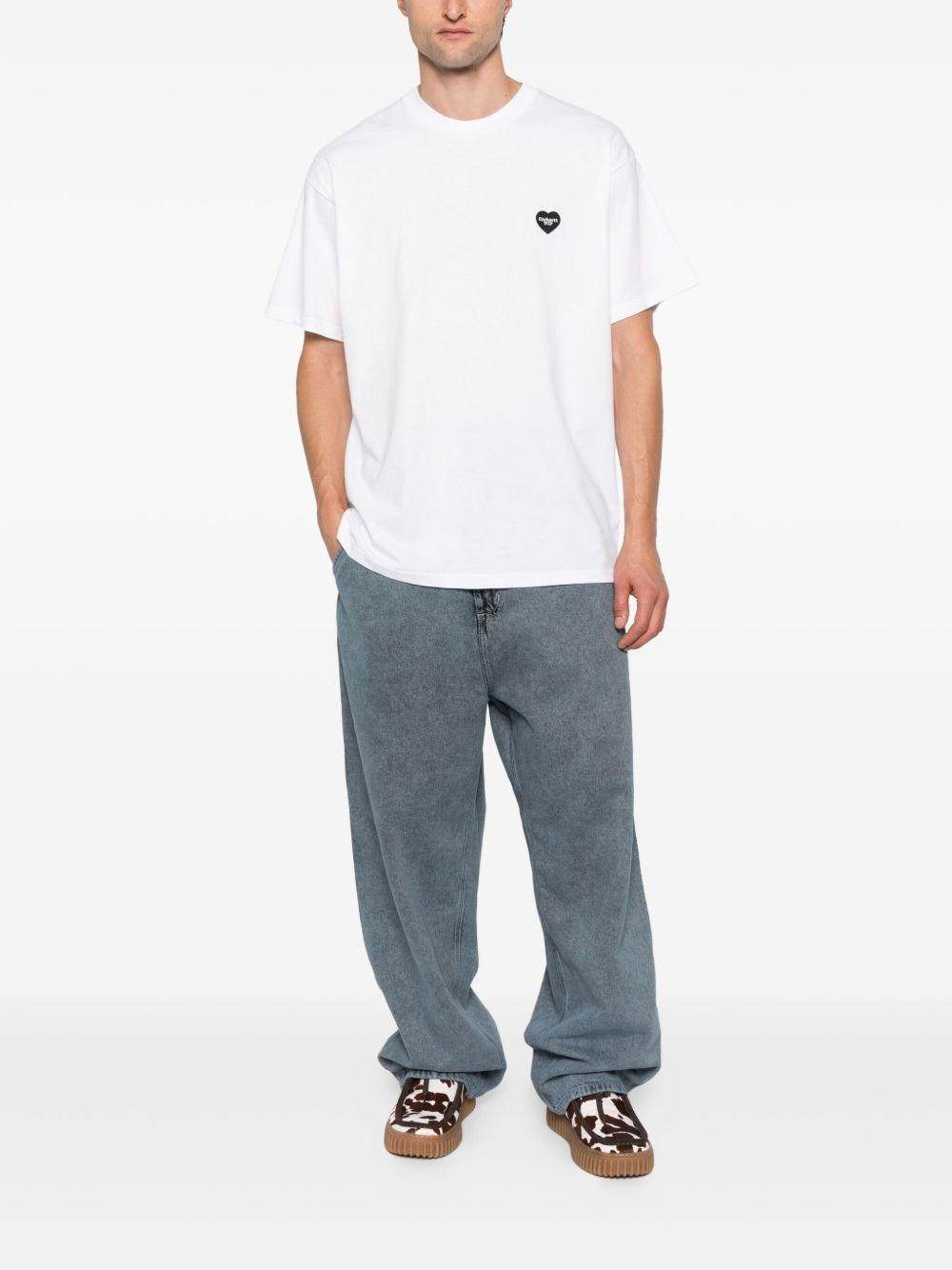 Logo cotton t-shirt - 5