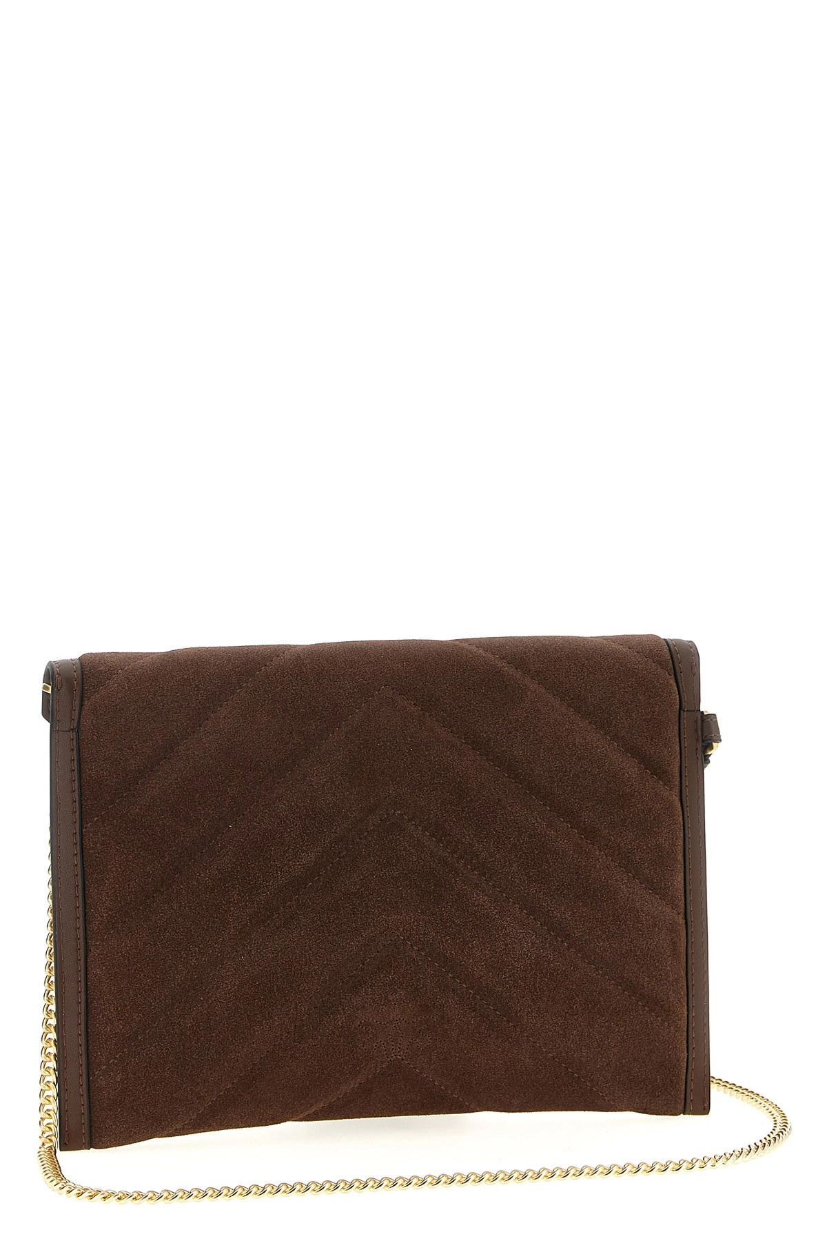 Suede clutch - 2