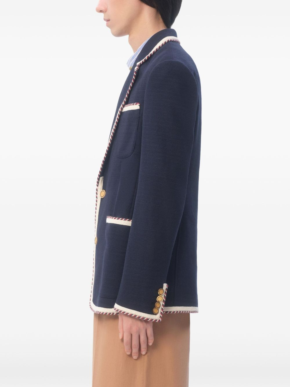single-breasted blazer - 3