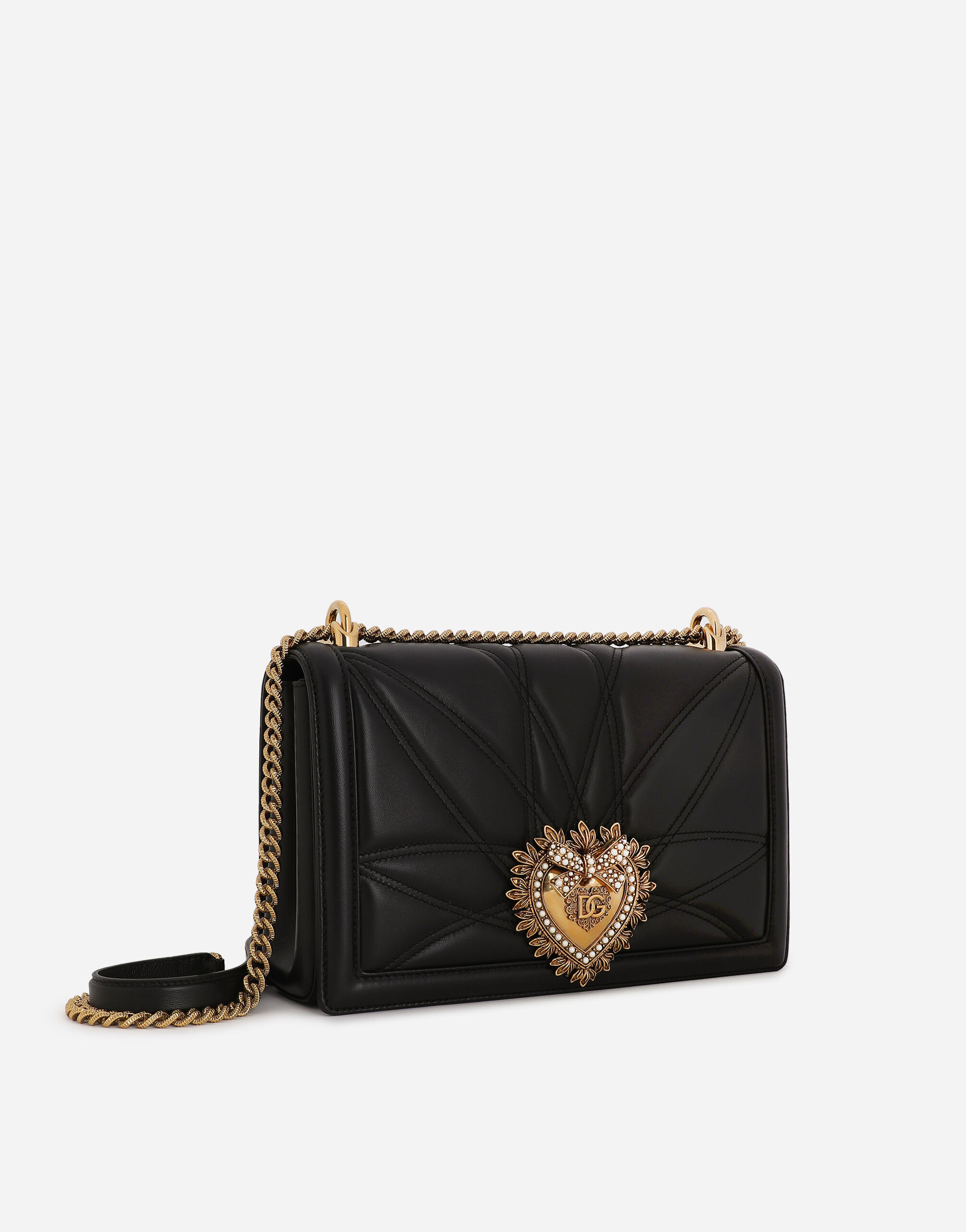 Large Devotion bag in quilted nappa leather - 3