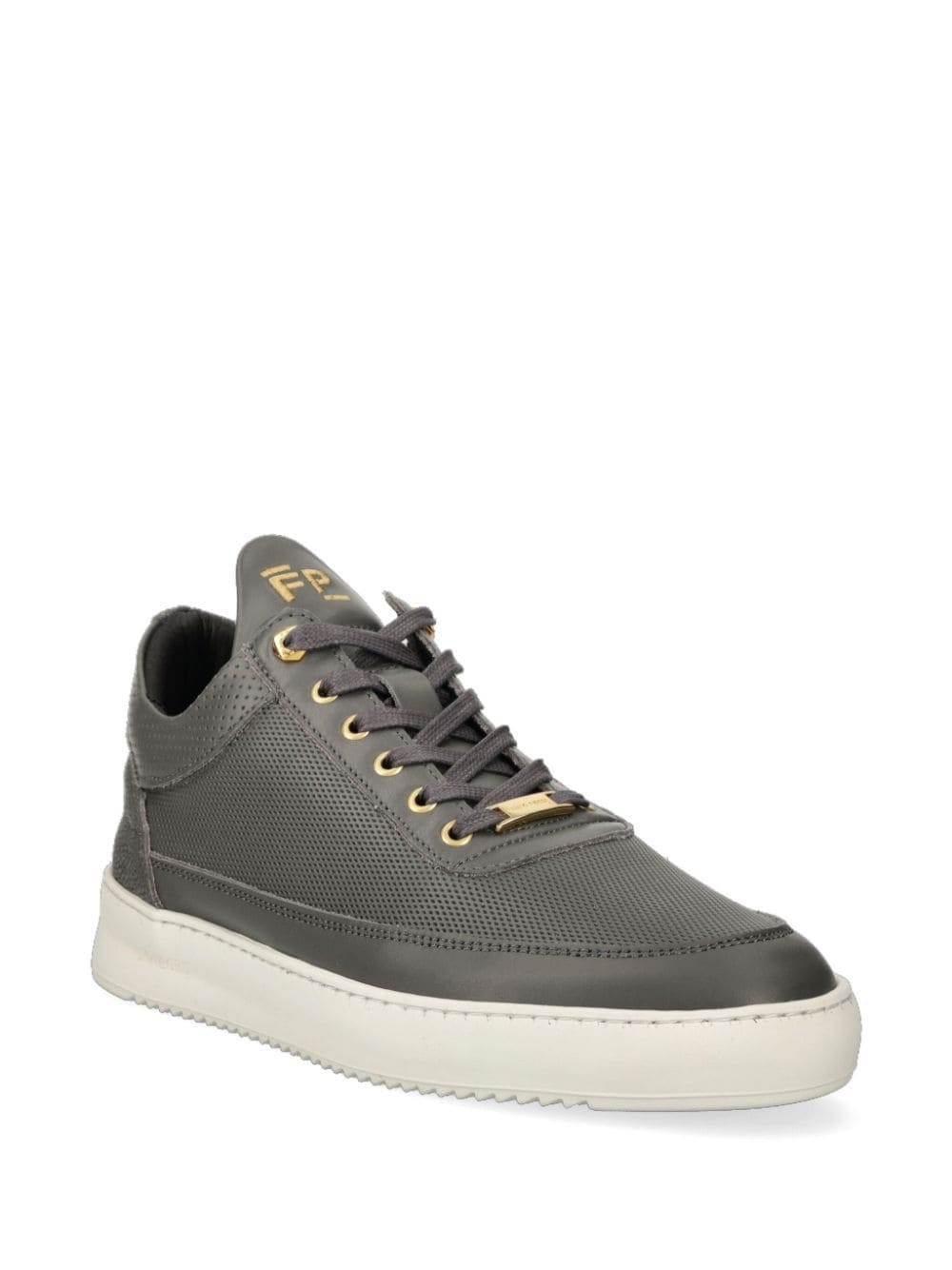 logo-embroidered sneakers - 2