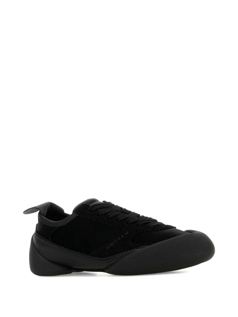 rubber-sole suede trainers - 2