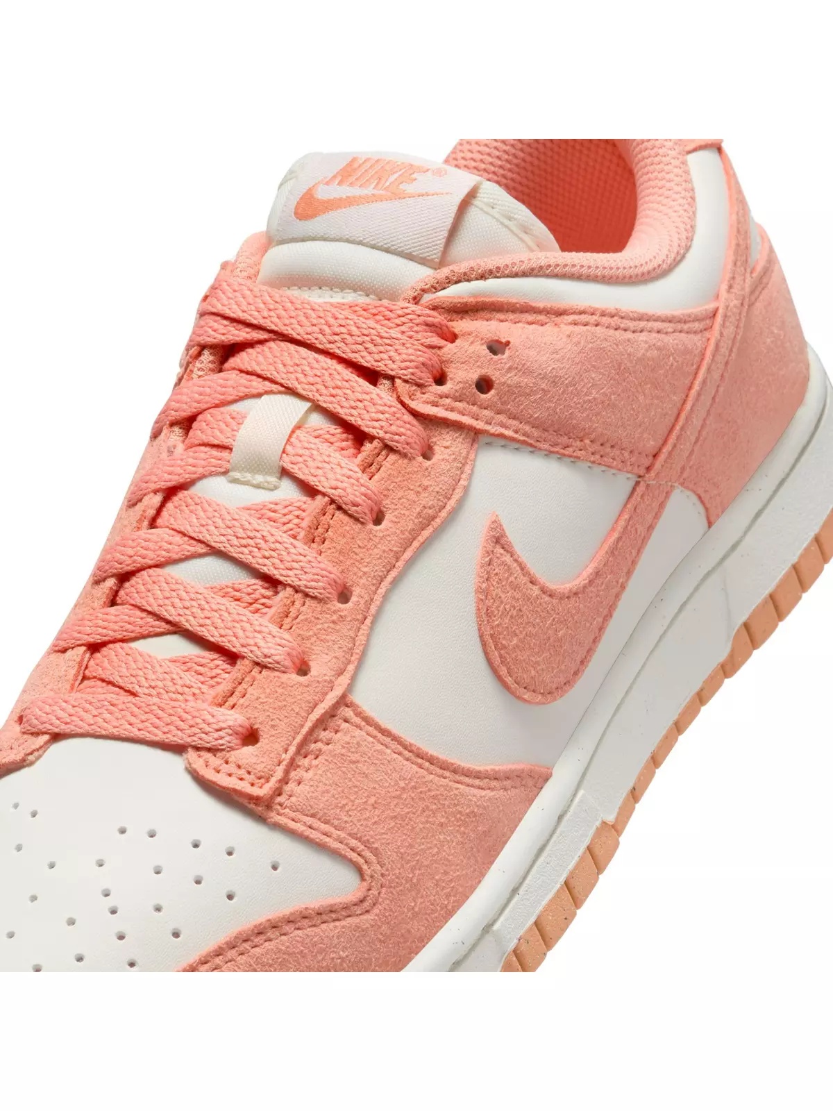 Dunk Low "Soft Pearl/Apricot Agate/White" Women's Shoe - 10