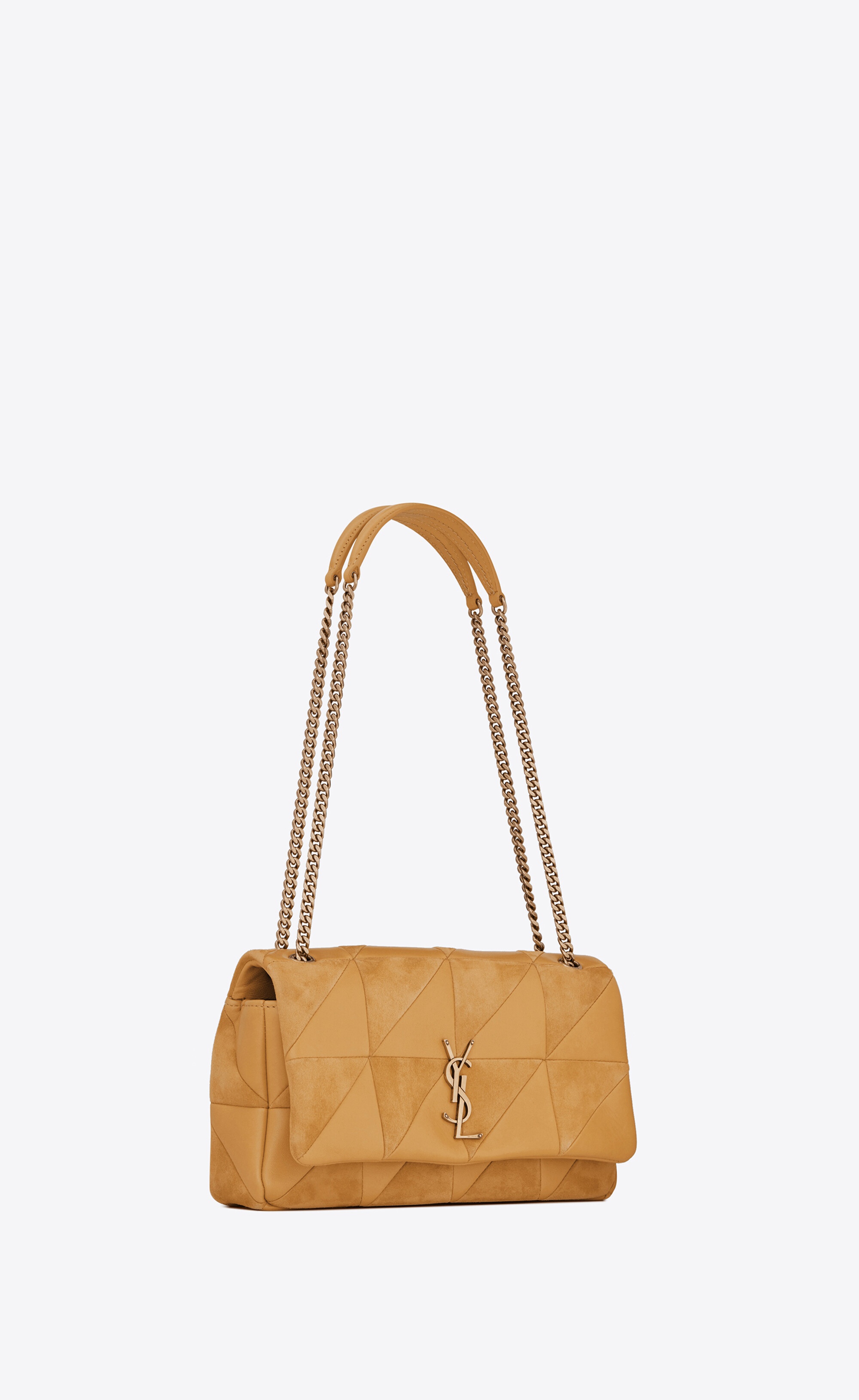 Saint Laurent Jamie Medium Ysl Cotton Chain Shoulder Bag