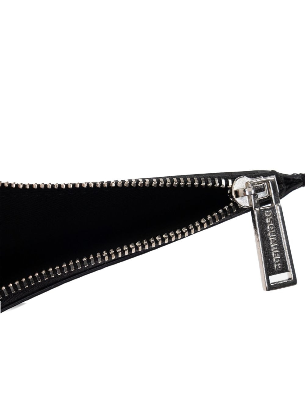 zip-top leather cardholder - 4