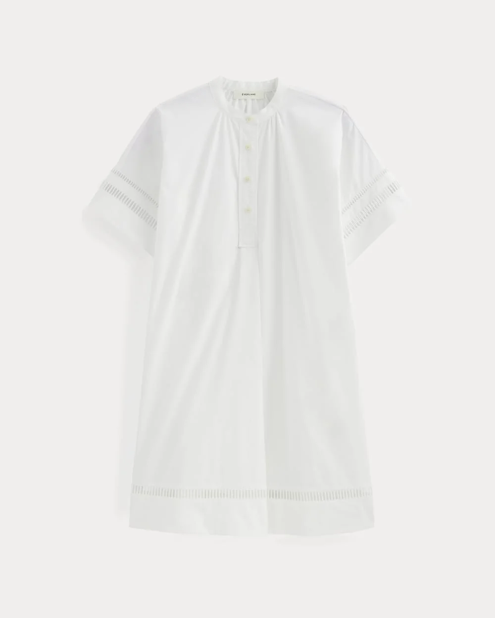 THE LACE TRIM POPOVER DRESS - 1