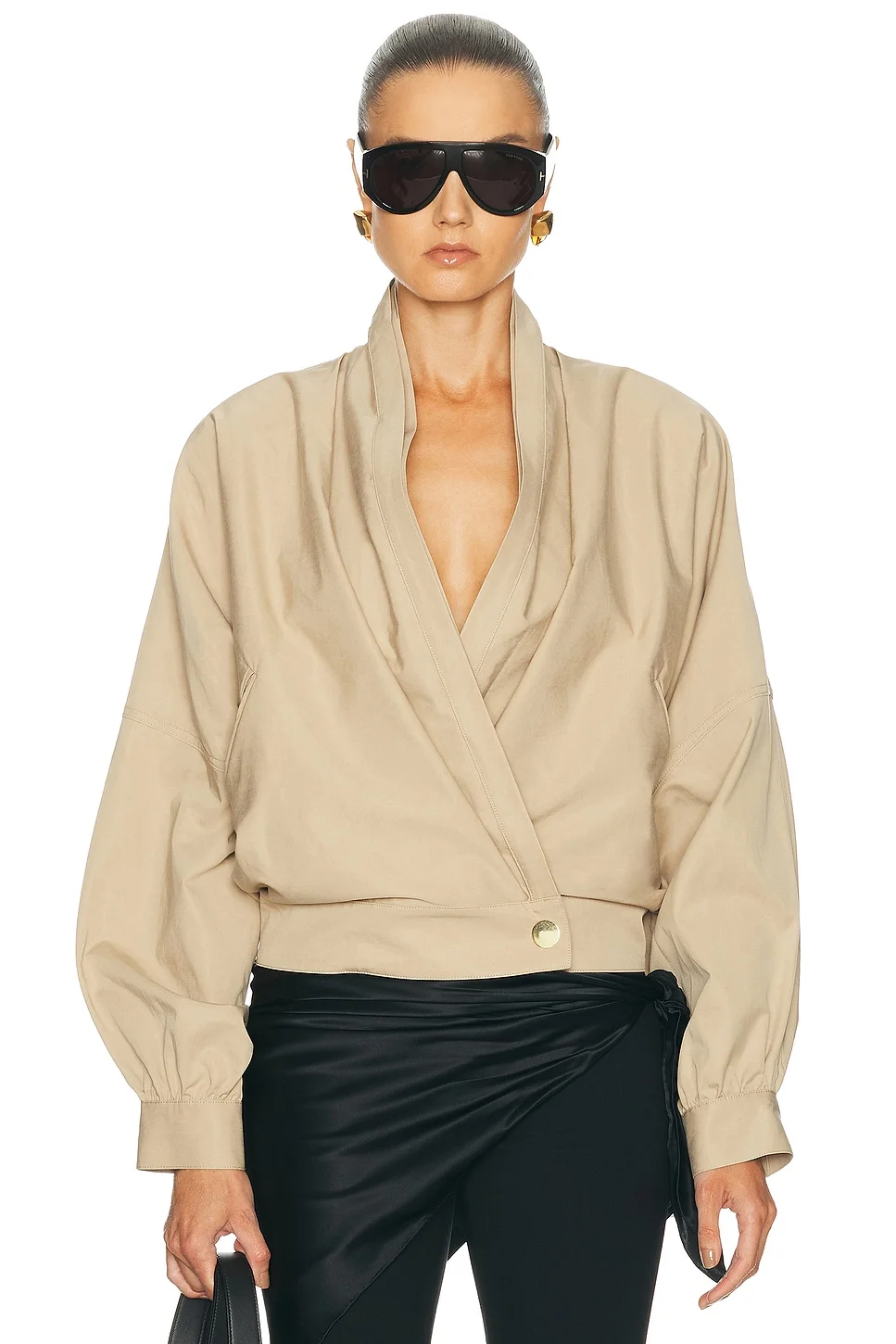 Franca Light Cotton Bomber Jacket - 1