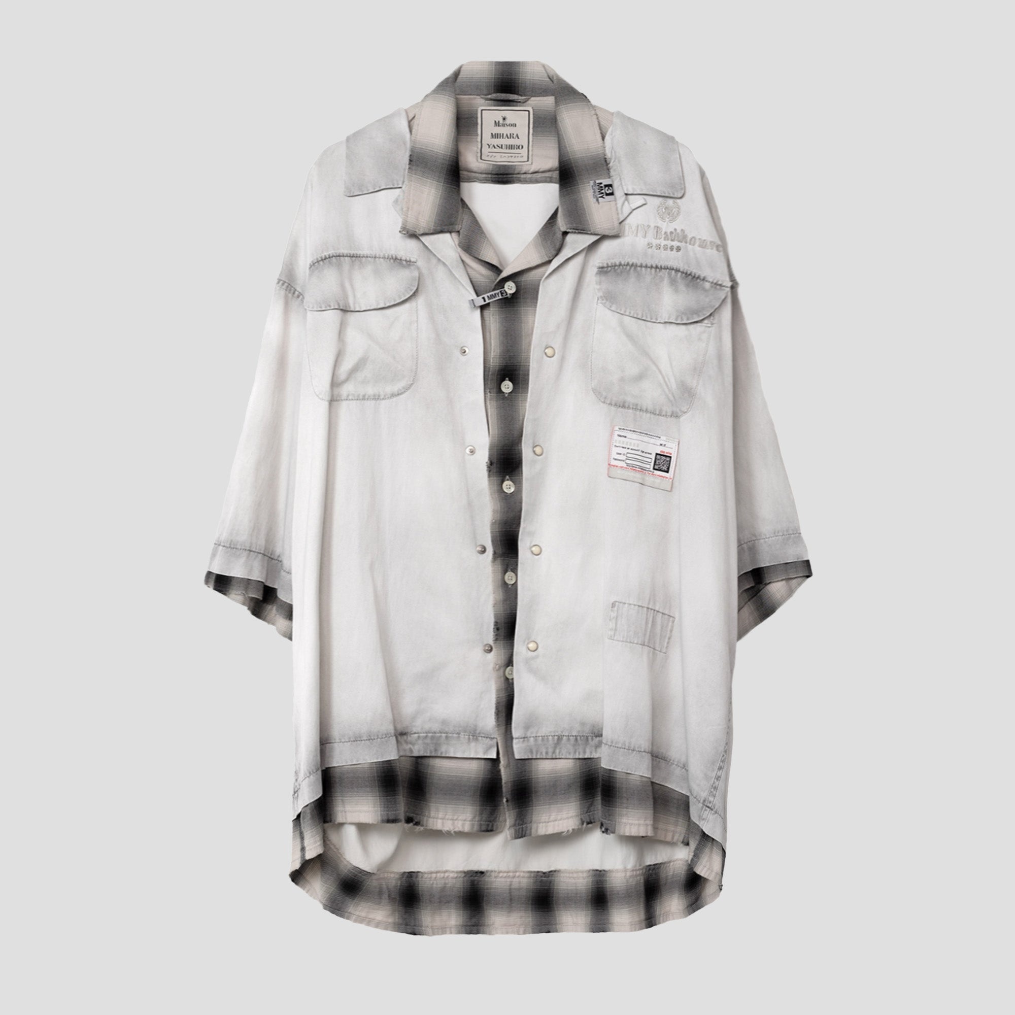 DOUBLE LAYERED S/S SHIRT - 1