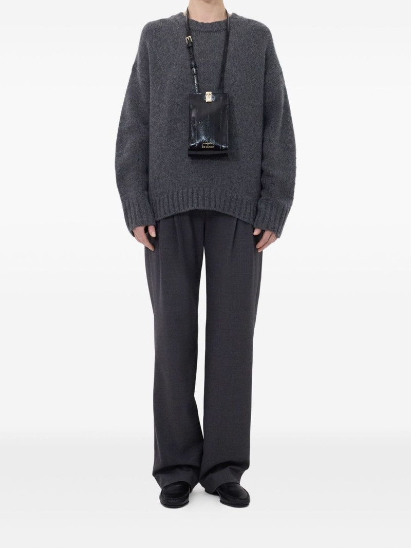 Loulou de Saison Tino crew neck sweater outlook