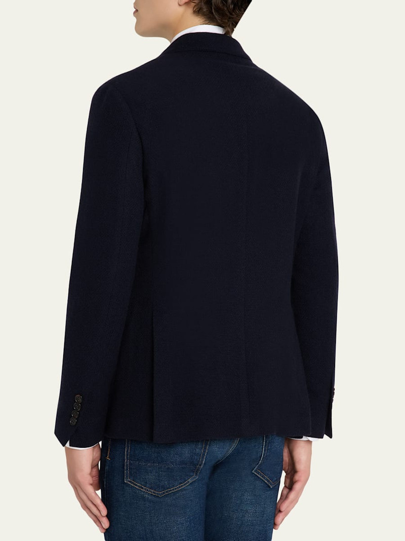 Ralph Lauren Men's Textured Wool Notch Lapel Sport Coat outlook