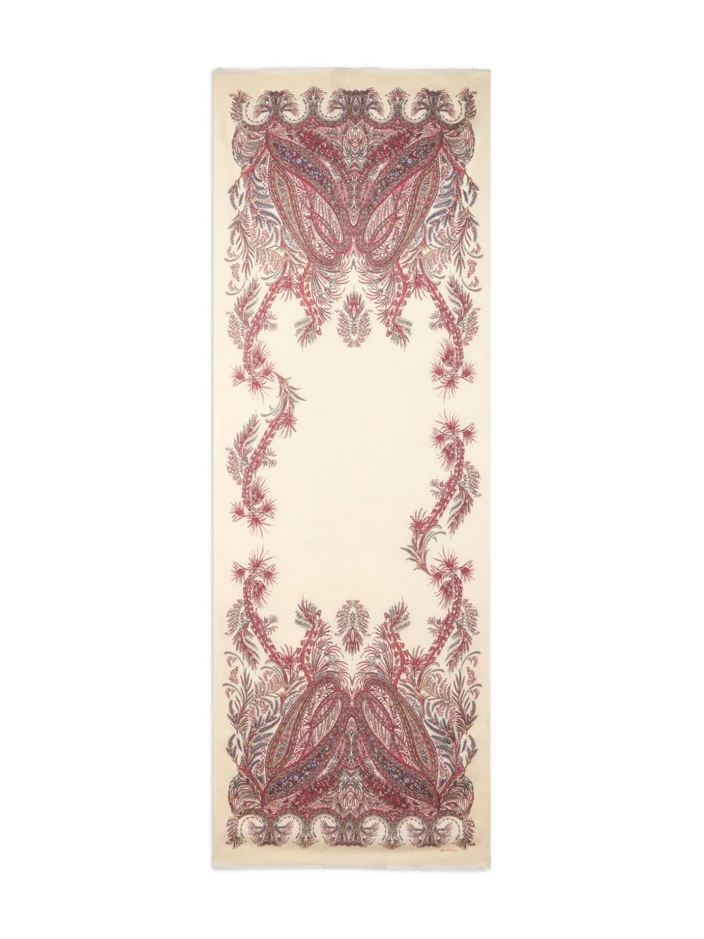 paisley-print scarf - 1