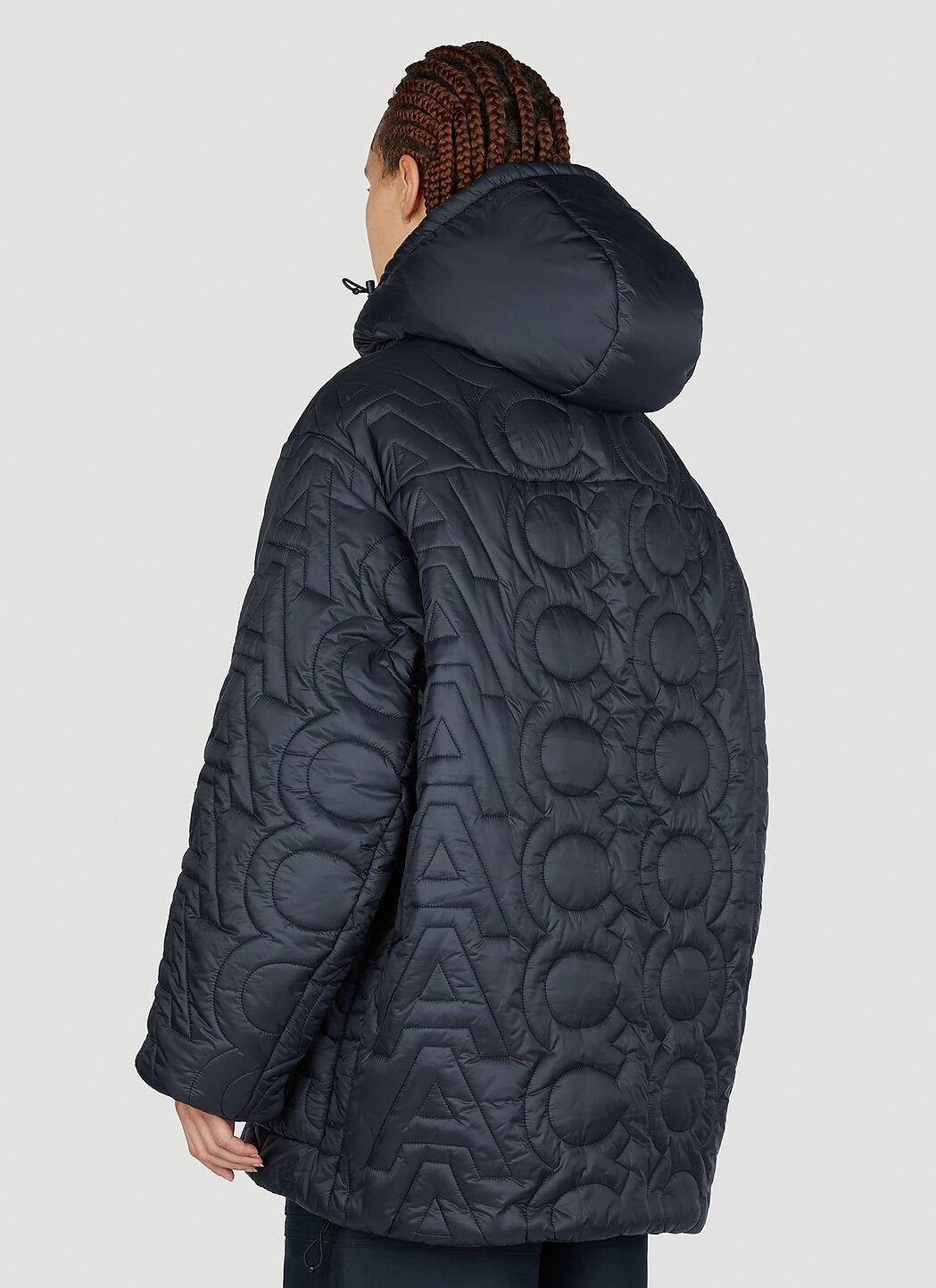 Monogram Quilted Puffer Coat - 4