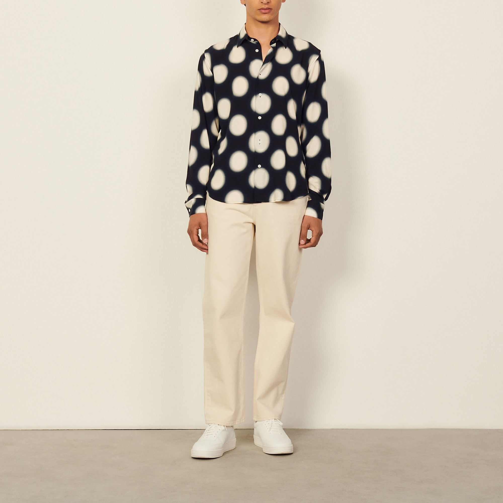 Printed viscose shirt - 6