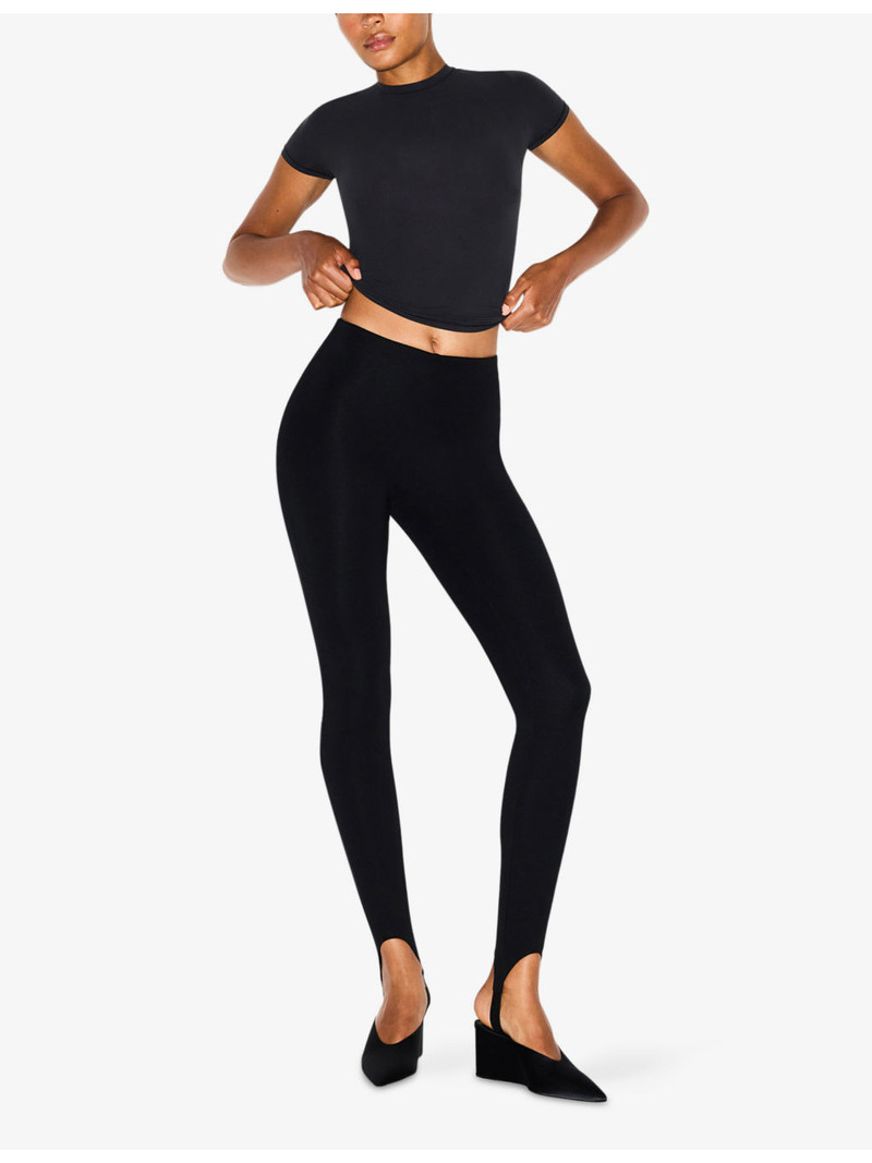 SKIMS The Essential High-Waisted Stirrup Leggings outlook