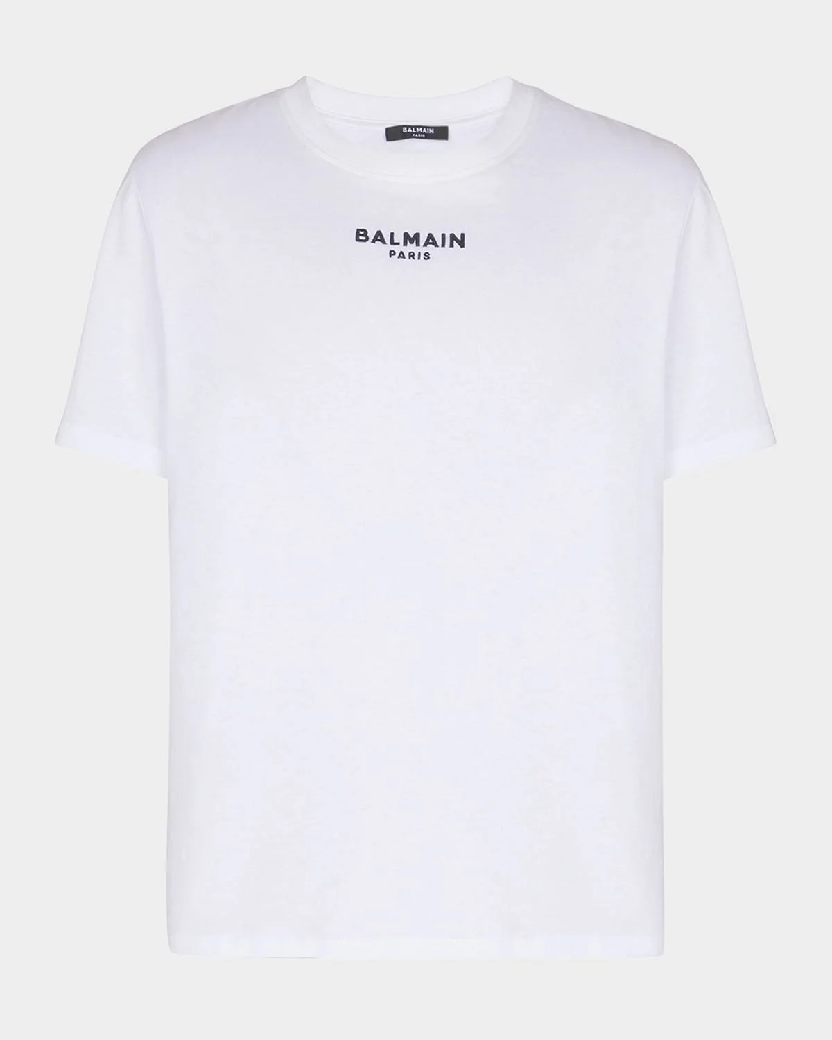 Men's Embroidered Small Logo Cotton T-Shirt - 1