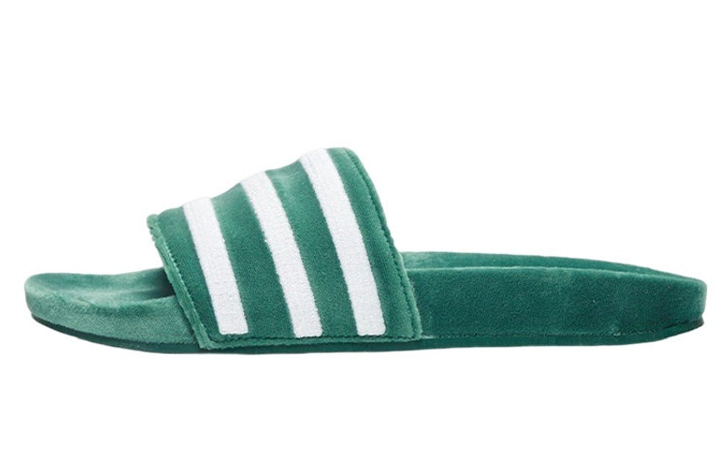 adidas adidas Adilette 'Green White' BY9907 outlook