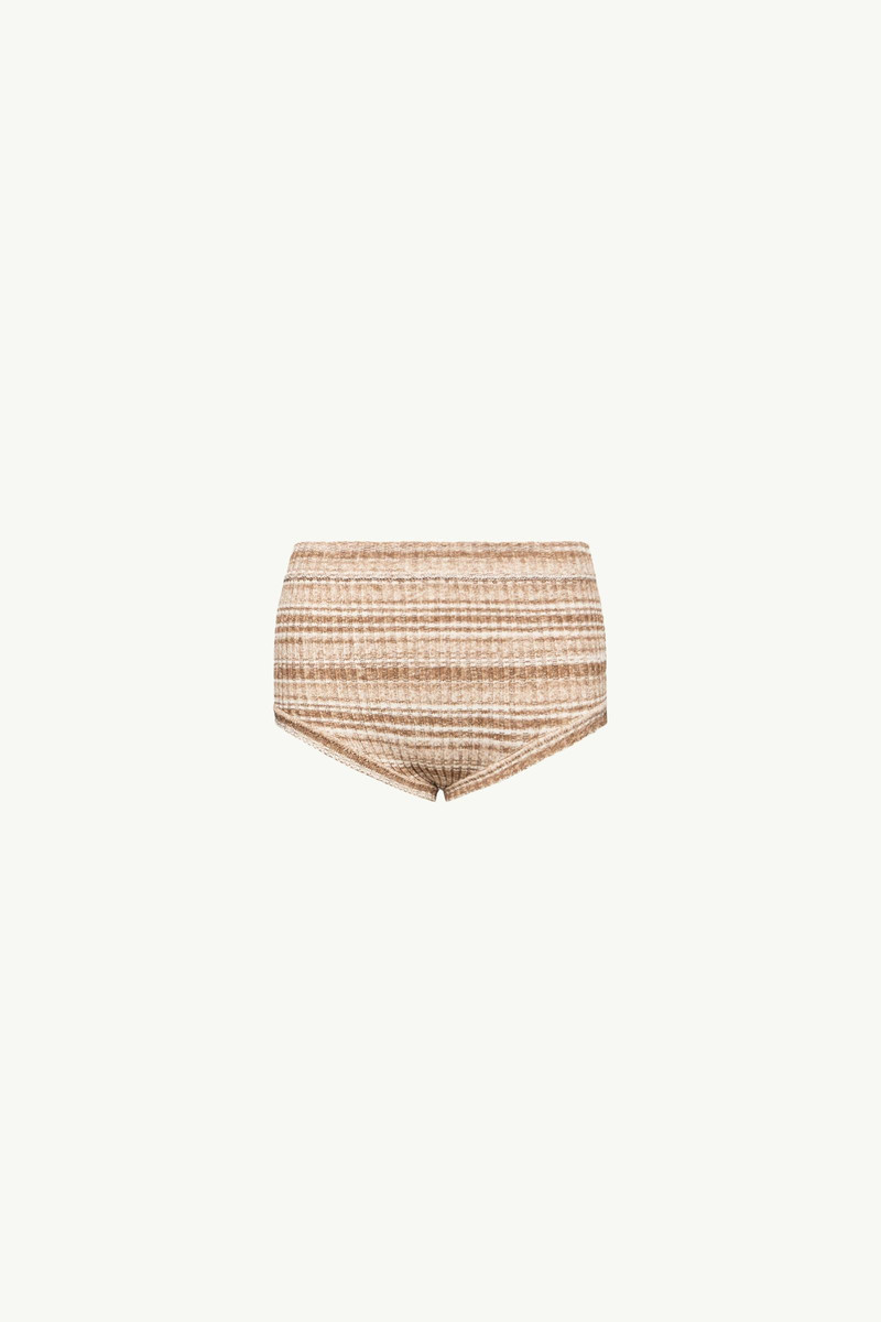Striped Mini Shorts 1