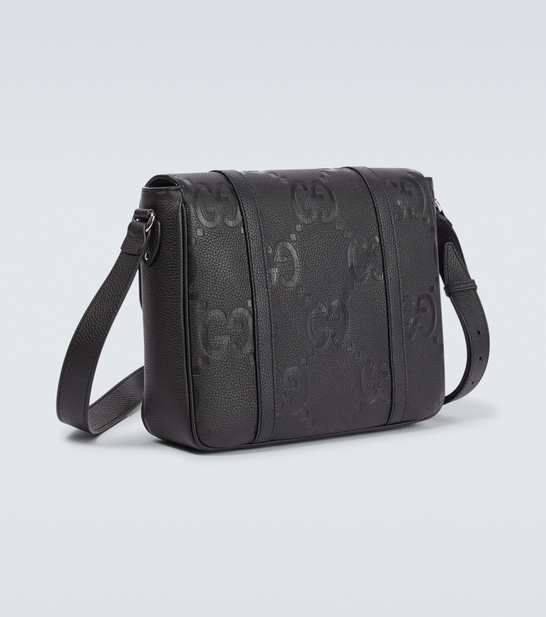 Jumbo GG Medium leather messenger bag - 5