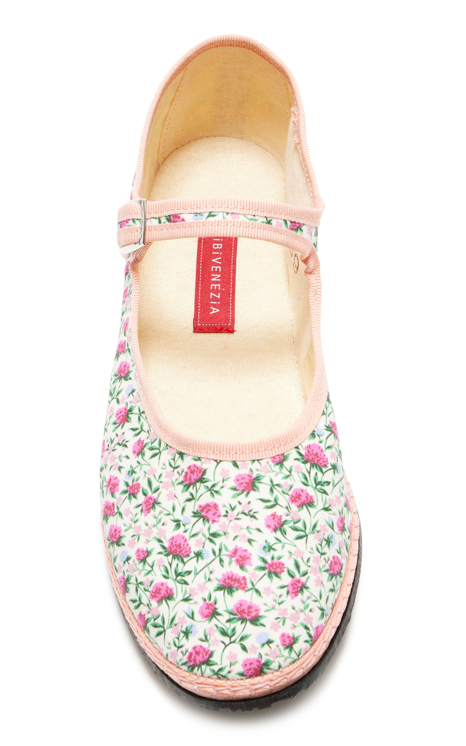 Exclusive Riviera Floral Canvas Mary Jane Flats pink - 5