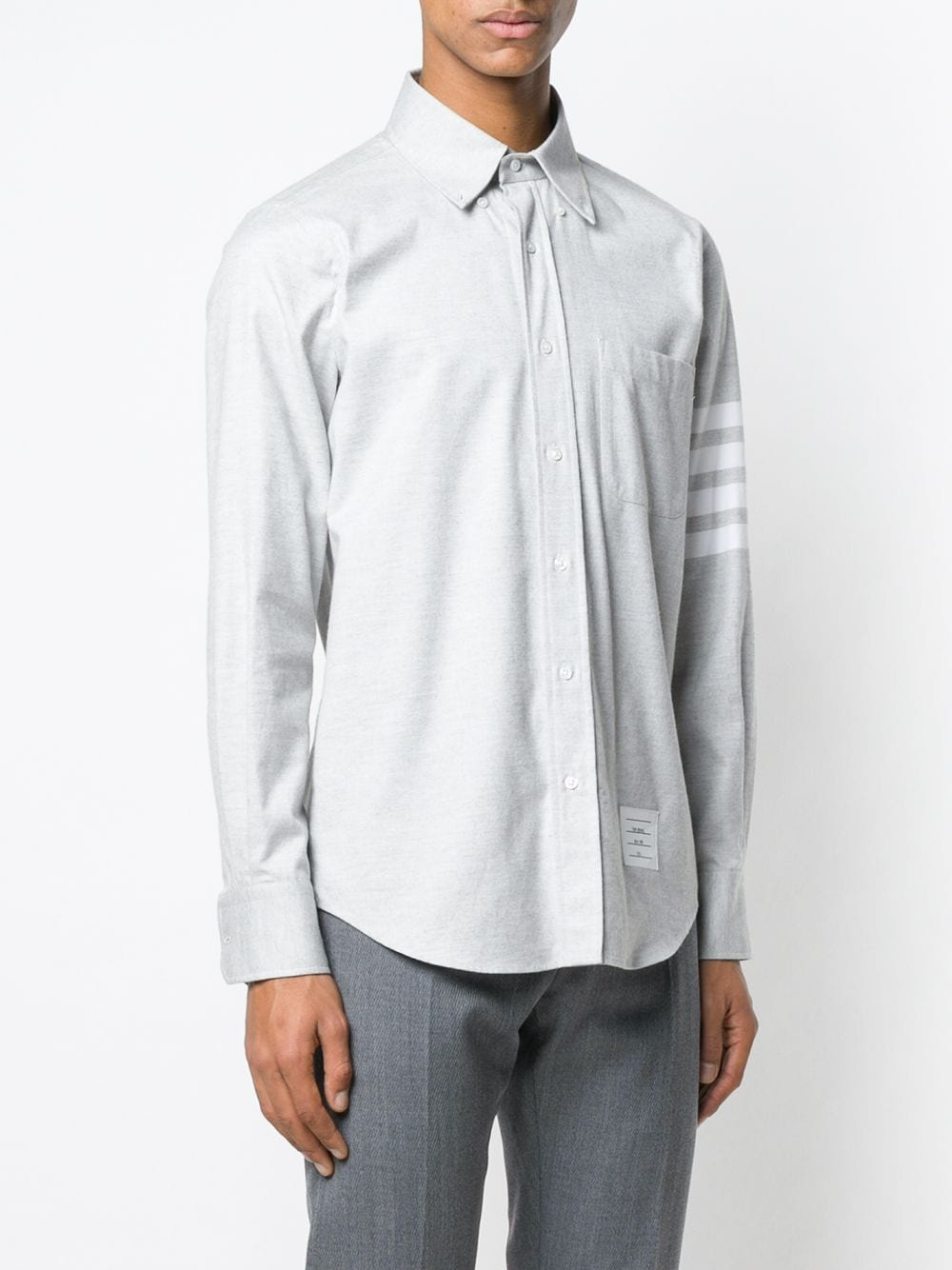 Straight Fit Long Sleeve Shirt - 3