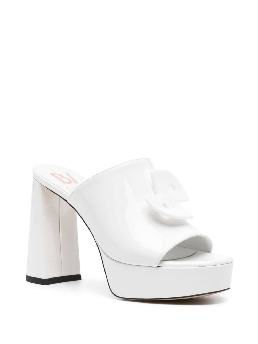 x Bettina Vermillon Anitta 110mm mules - 2