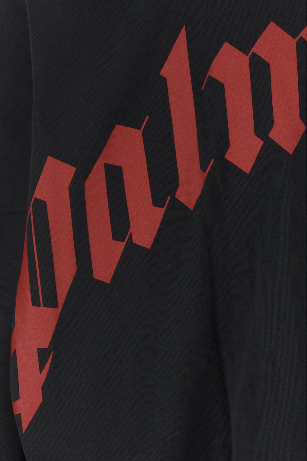 Black cotton oversize t-shirt - 3
