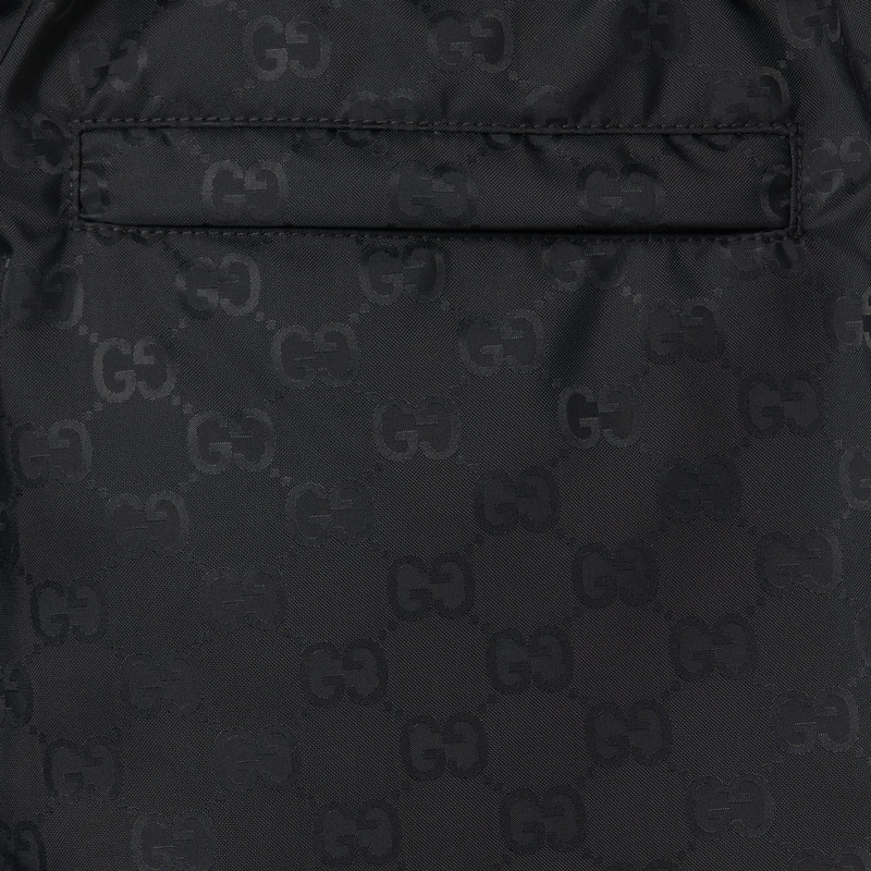 Lightweight GG nylon jacquard short 7