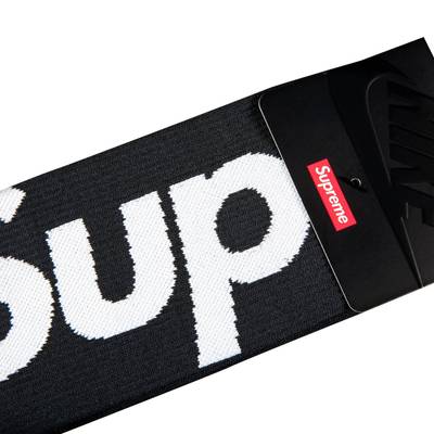Supreme Supreme x Nike Lightweight Crew Socks 'Black' outlook