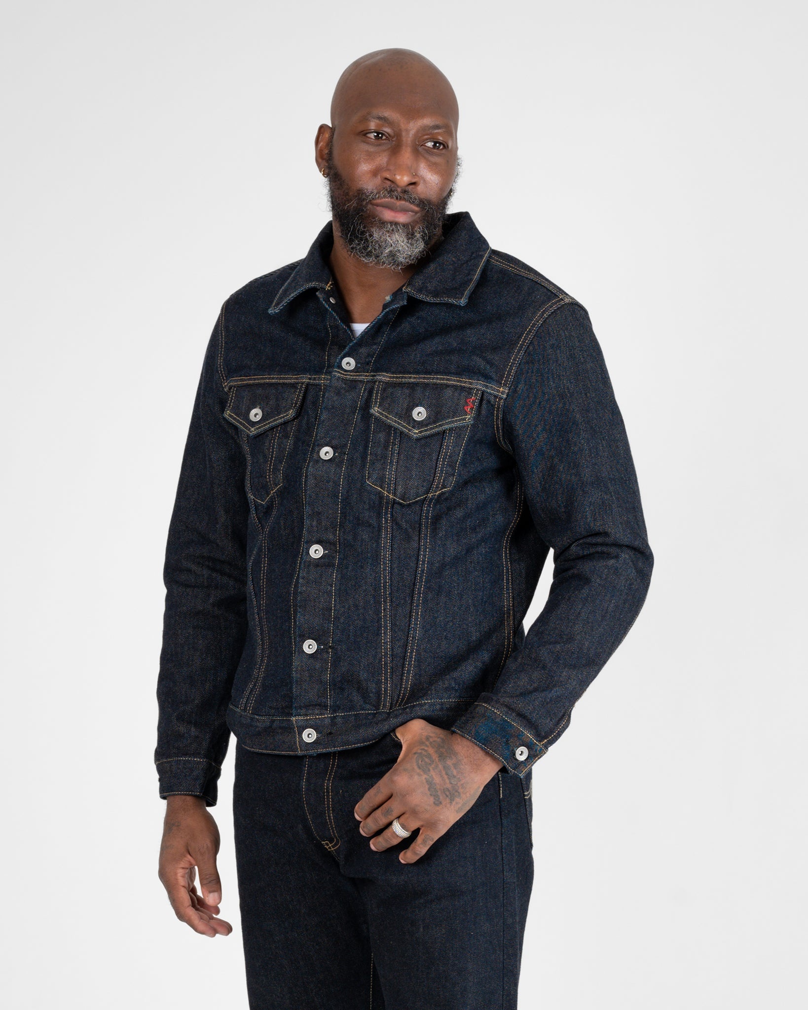 IH-526J 21oz Selvedge Denim Type III - Indigo - 2