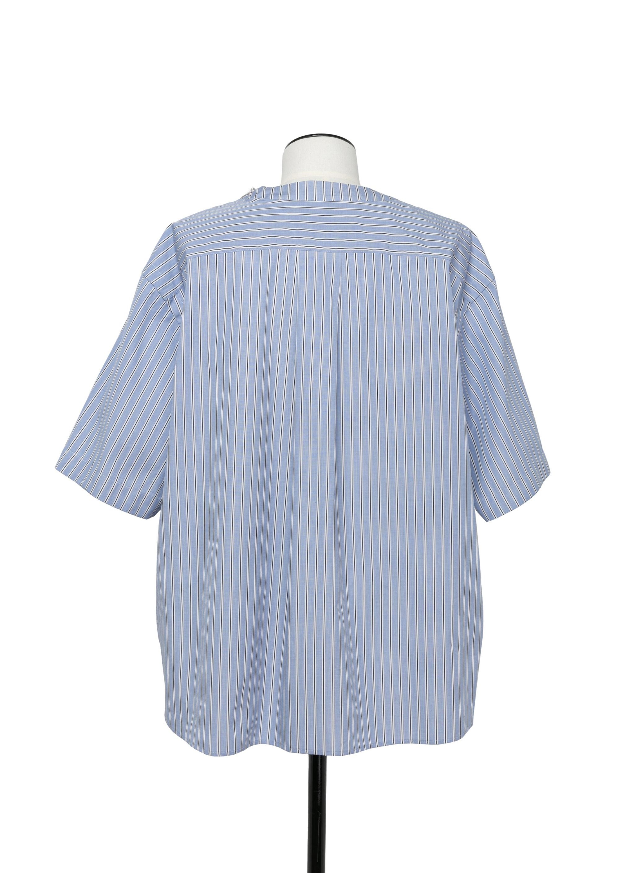 Thomas Mason Cotton Poplin Pullover - 4