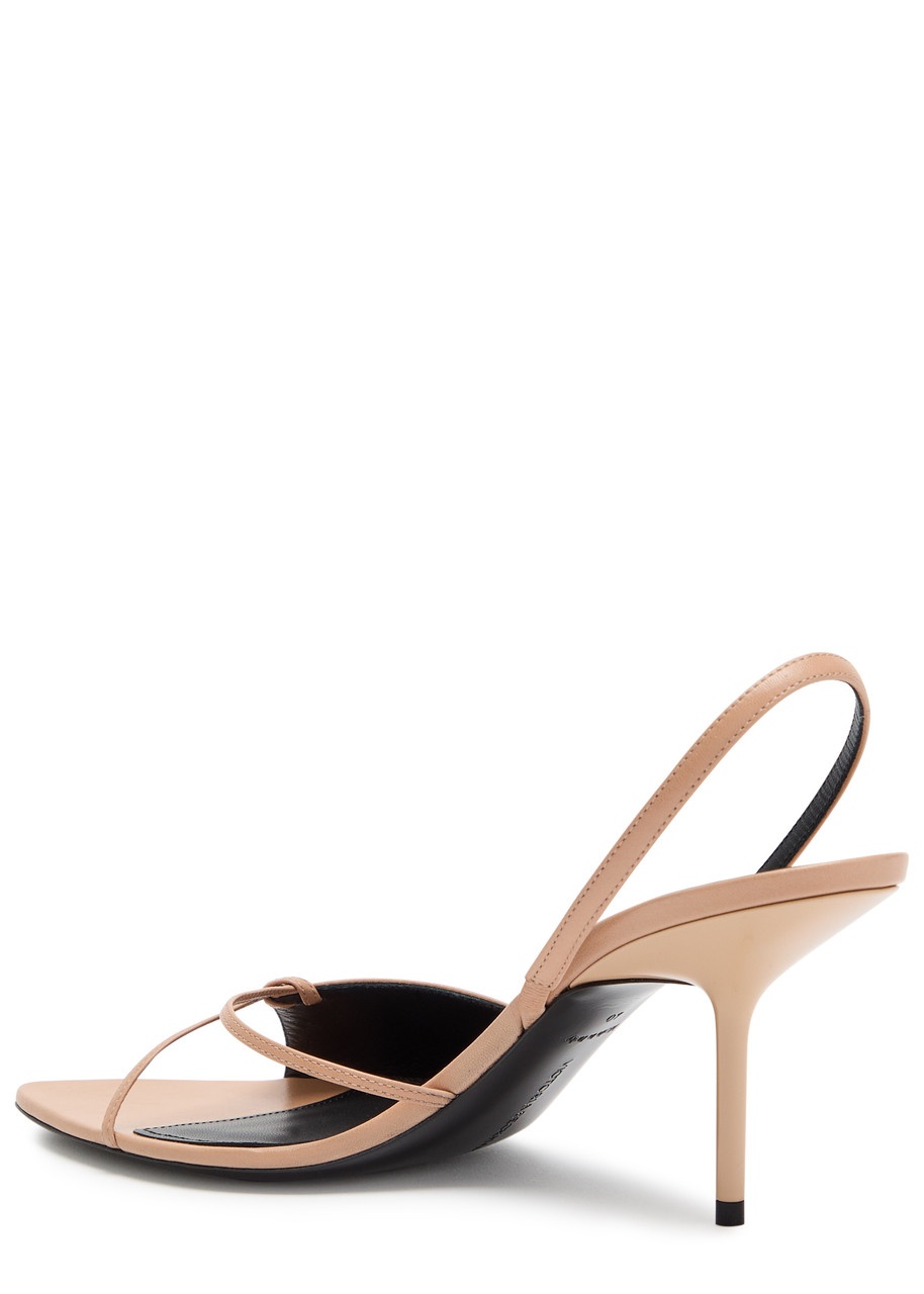Victoria Beckham 75 Leather Slingback Pumps - 2