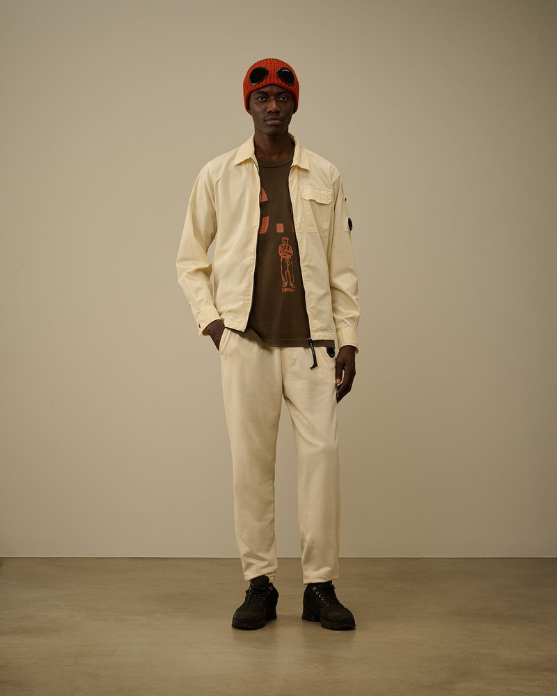 C.P. Company Light Fleece Lens Sweatpants outlook