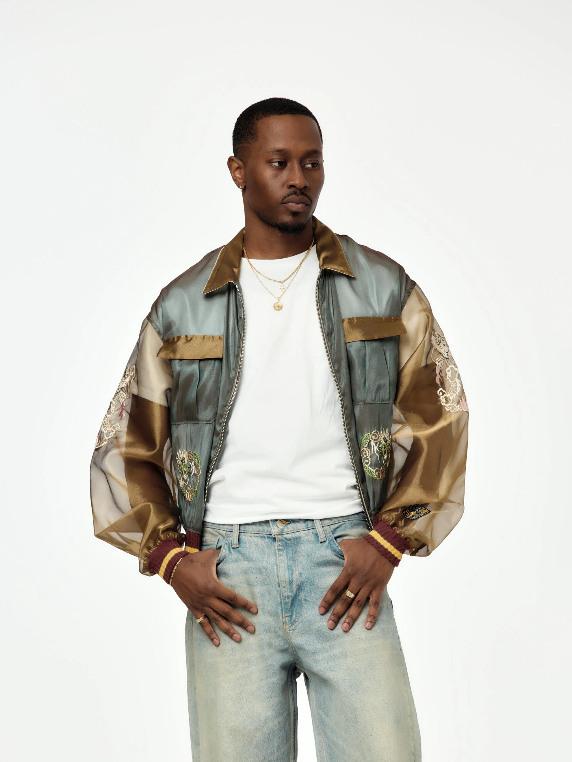 SHEER PEARL MOSQUITO GUARD 2TONES VIETNAM JKT - 1