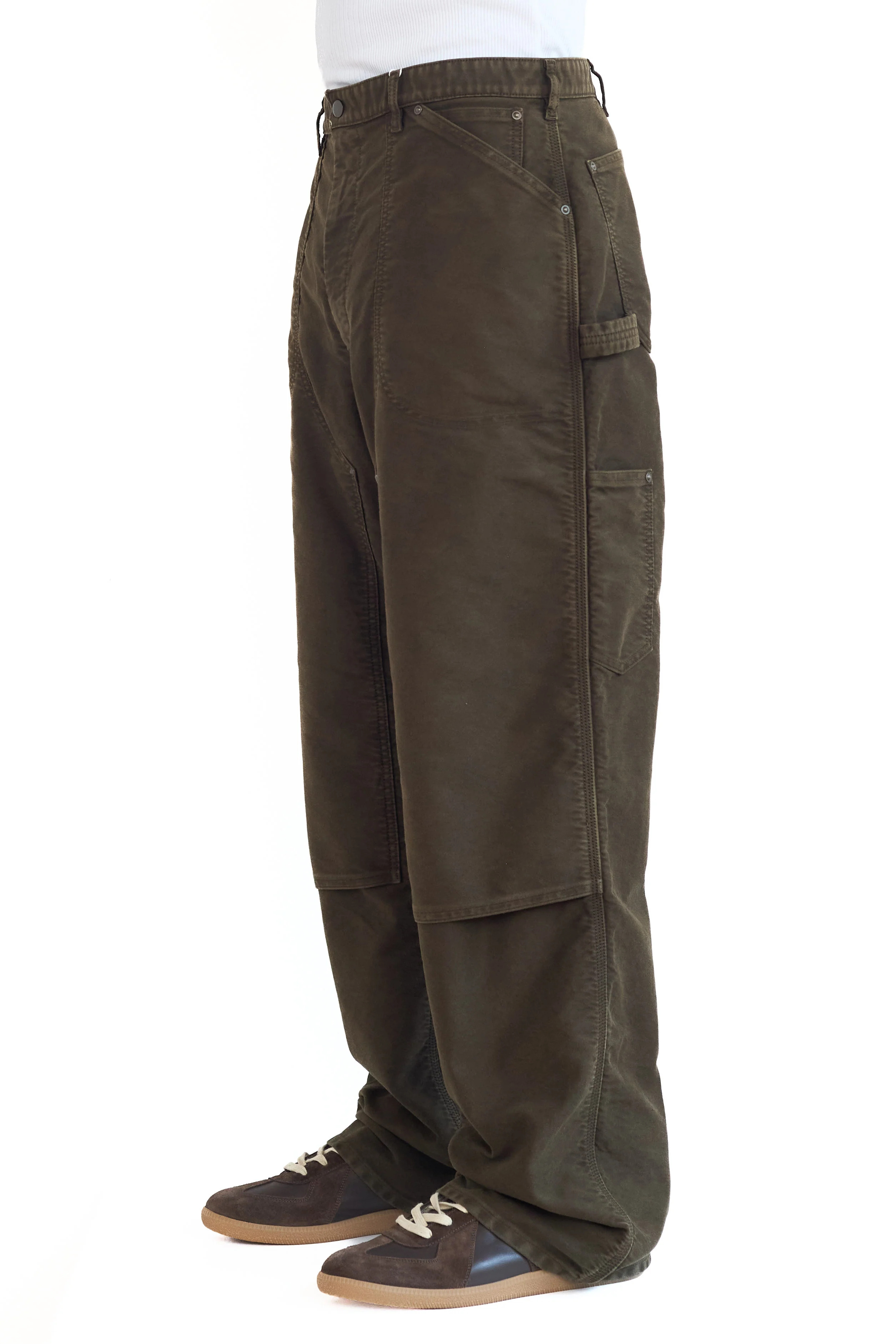 Maison Margiela Worker Pants Army - 5