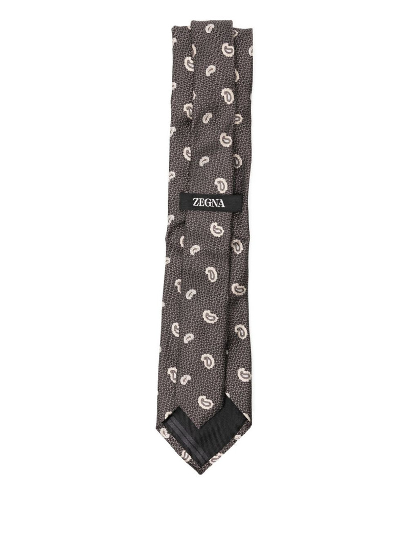 ZEGNA silk tie outlook