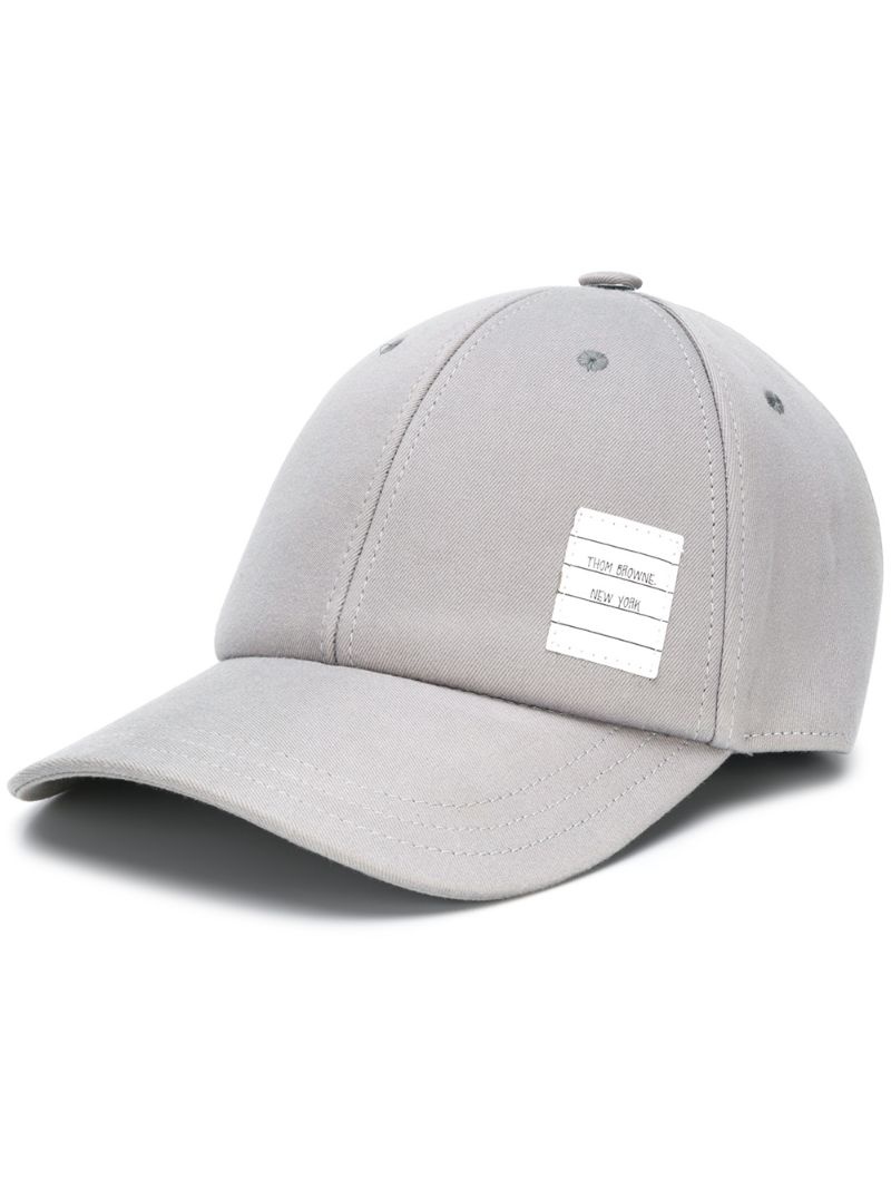 twill 6-panel baseball cap - 1