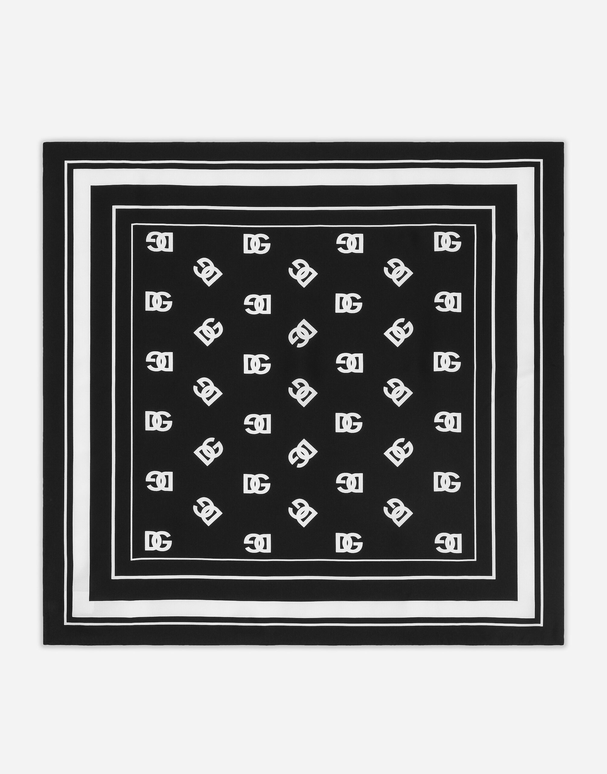 Silk scarf with DG print (90 x 90) - 1