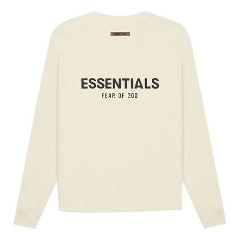 ESSENTIALS Fear of God Essentials SS21 Long-Sleeve T-Shirt 'Cream' FOG-SS21-560 outlook