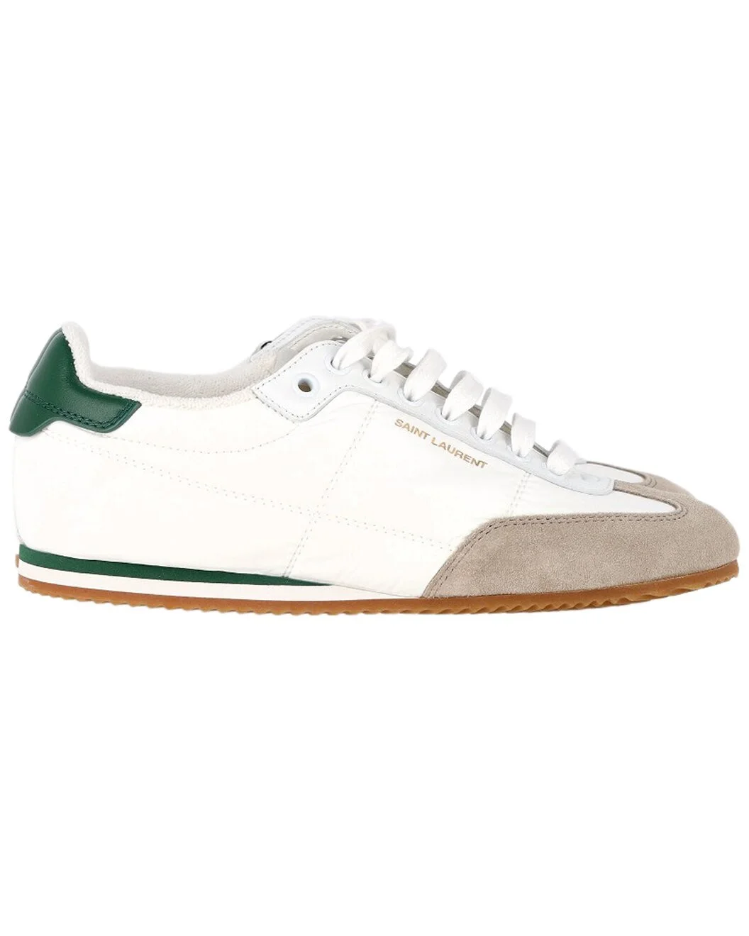 Saint Laurent Women's Fleece Aston Low Top Sneaker (Authentic Pre-Loved) - 1