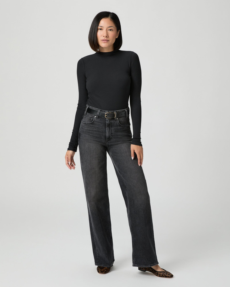 PAIGE Sasha Petite 30" Wide Leg Jean outlook