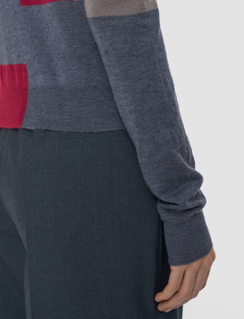 Overlay Cashair Round Neck Jumper 6