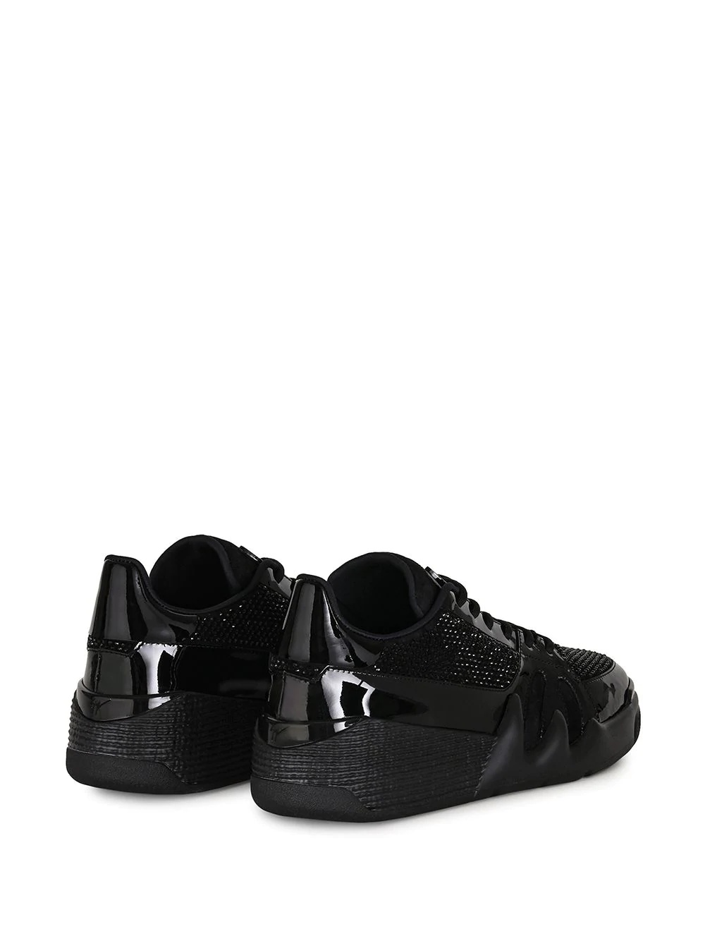 Talon crystal-embellished sneakers - 3