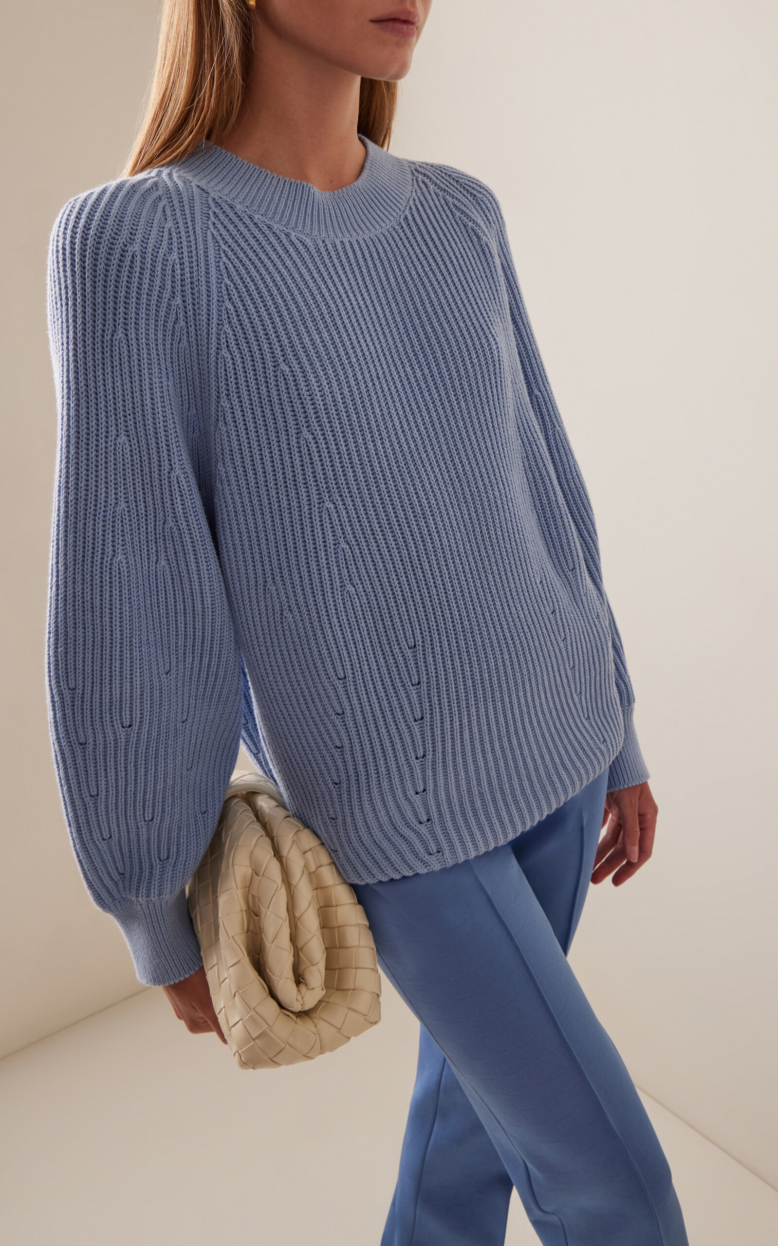 Greta Cotton Sweater blue - 2