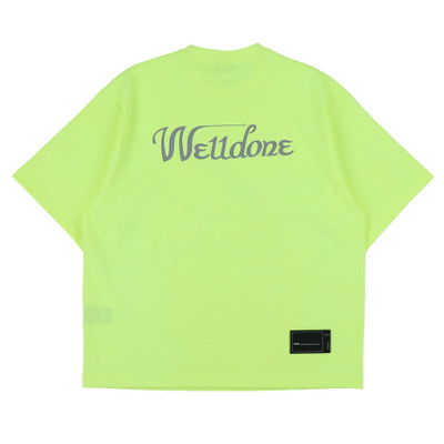 We11done WE11DONE LOGO T-SHIRT / NEON YEL outlook