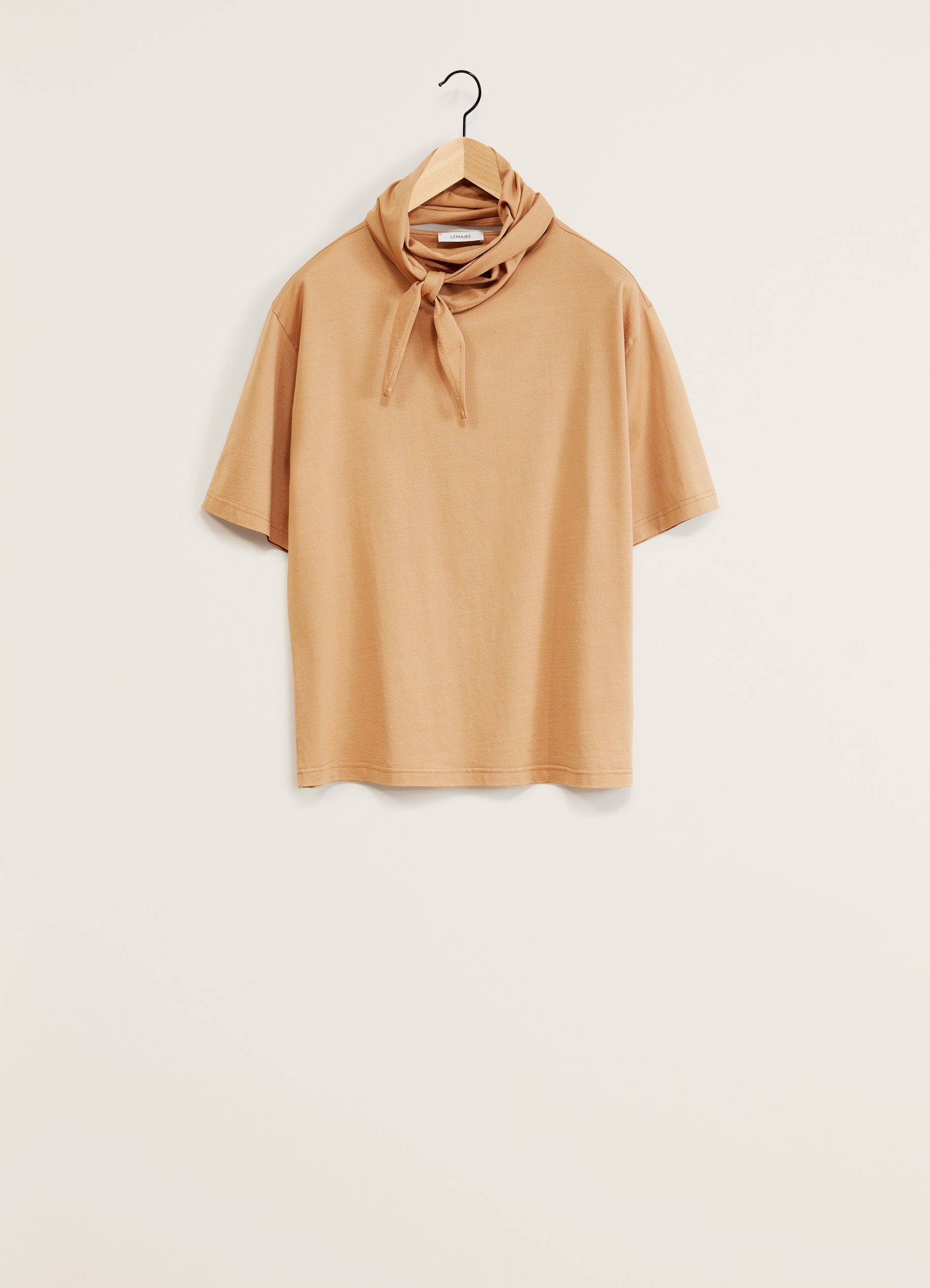 Lemaire T-SHIRT WITH FOULARD | lemaire | REVERSIBLE