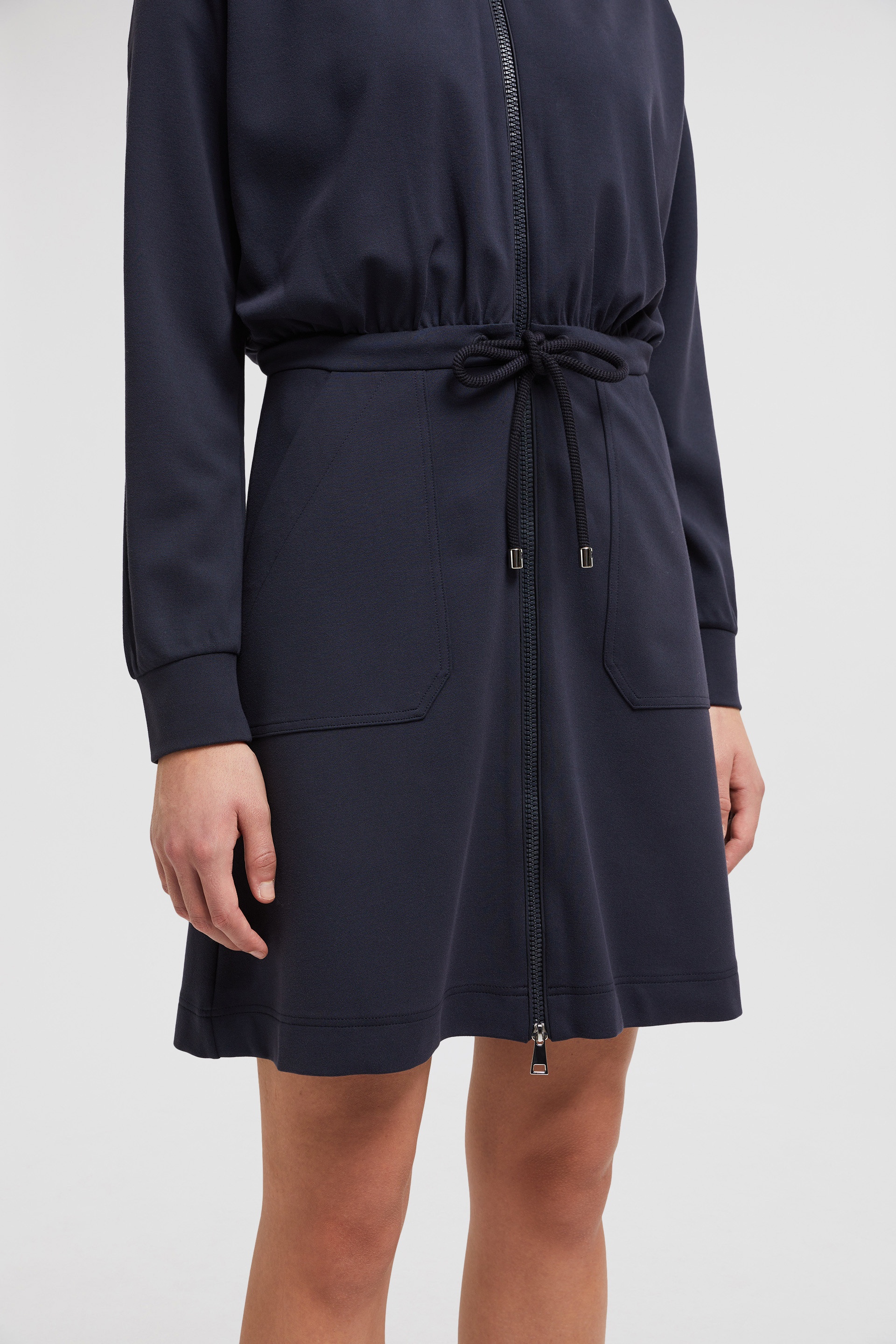 Zip-Up Mini Dress - 6