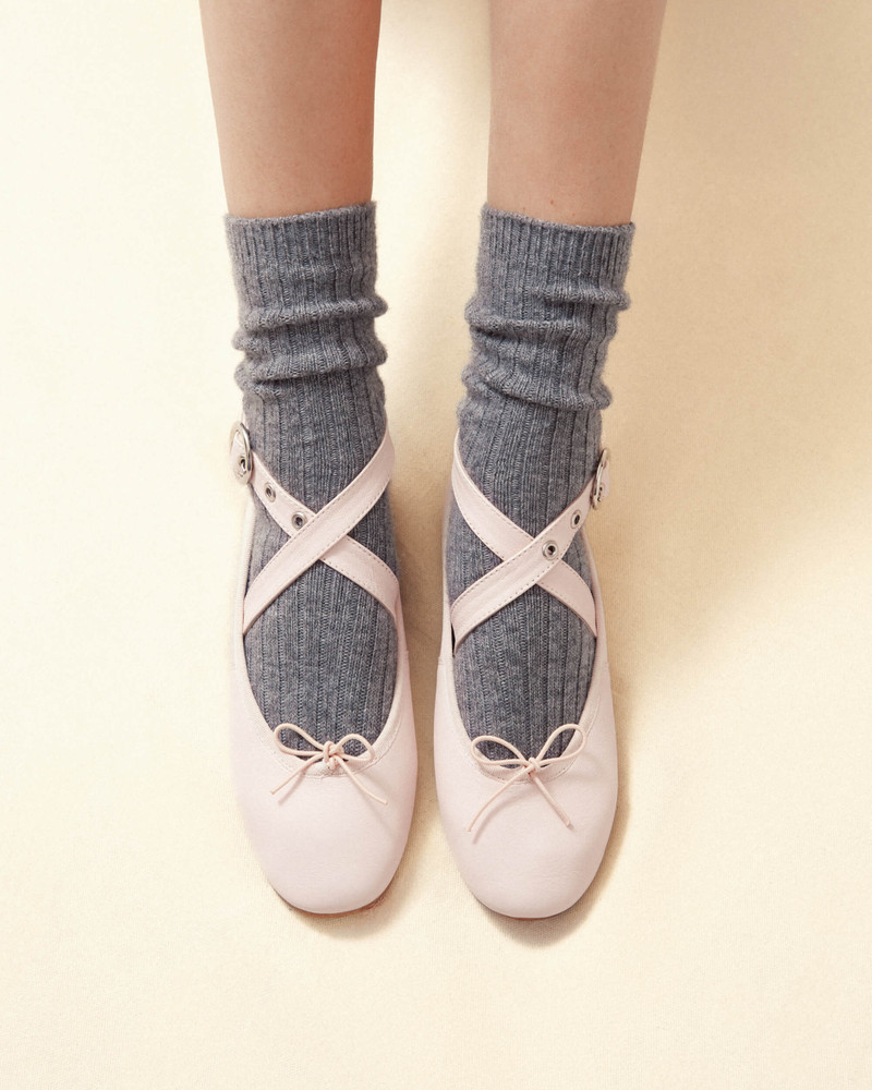 Repetto SOPHIA BELT BALLET FLATS outlook